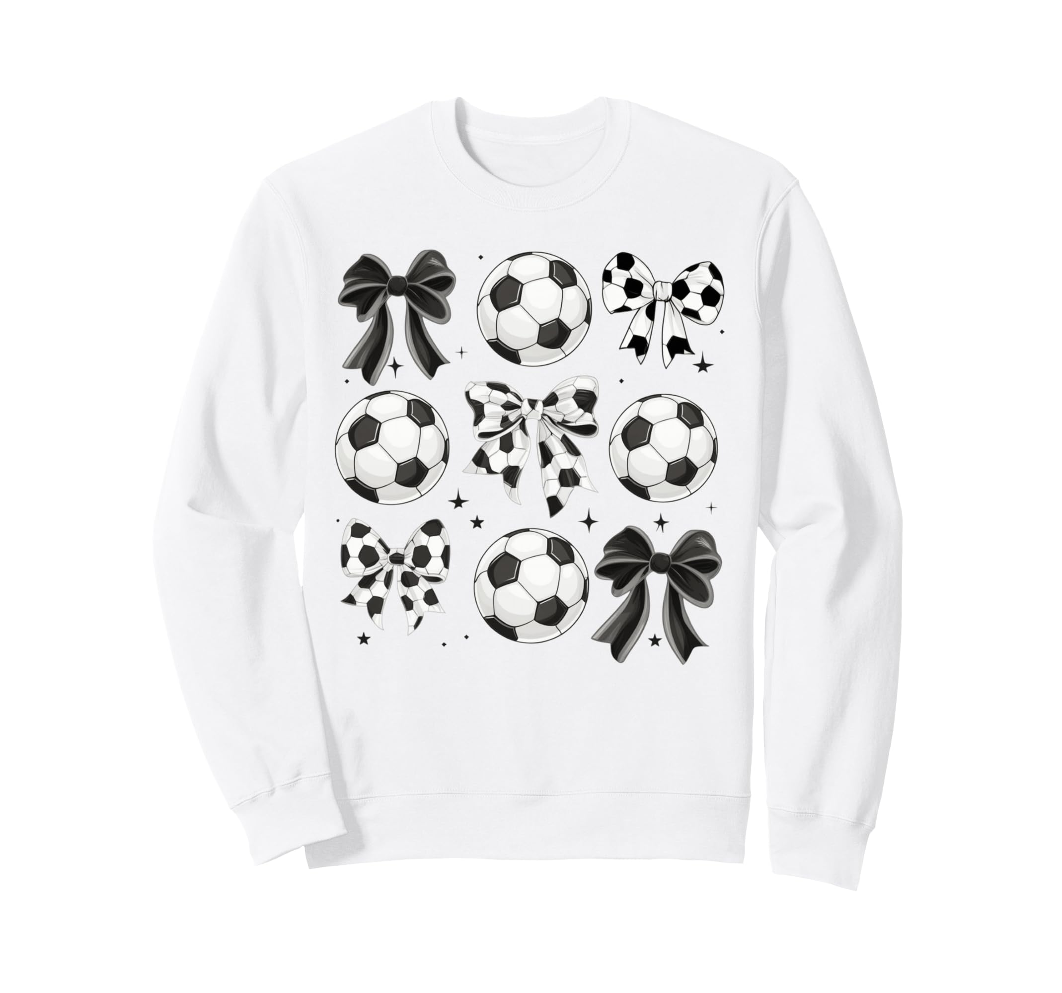 Soccer Coquette Mom Preppy Sweatshirt - Casual Everyday Wear for Adults - T-Shirt, Sweatshirt, Hoodie