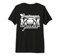 Funny Ice Hockey Goalkeeper Mom T-Shirt - Minimalist Print Men Women - T-Shirt, Sweatshirt, Hoodie