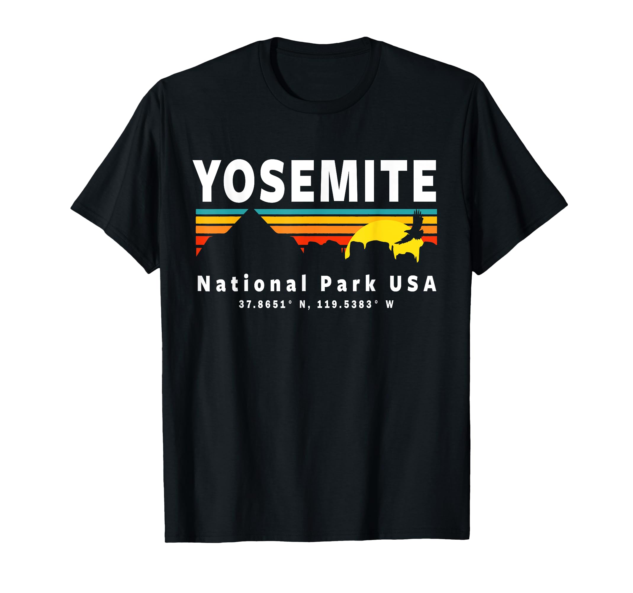 Yosemite National Park Yosemite T-Shirt - Fun Novelty Design for Adults - T-Shirt, Sweatshirt, Hoodie