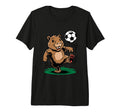 Funny Capybara Playing Soccer Football T-Shirt - Minimalist Print Unisex - T-Shirt, Sweatshirt, Hoodie