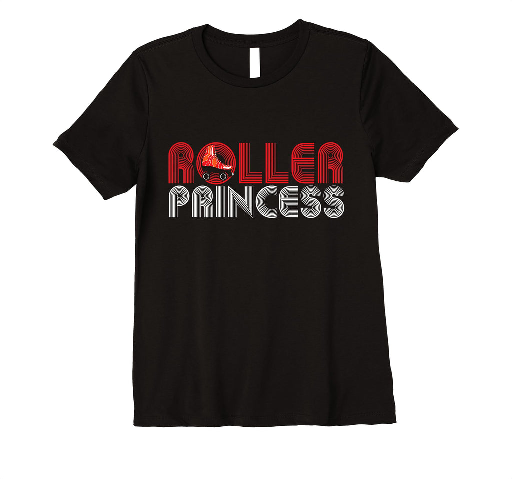 Rollerskate Funny Roller Princess T-Shirt - Aesthetic Graphic for Adults - T-Shirt, Sweatshirt, Hoodie