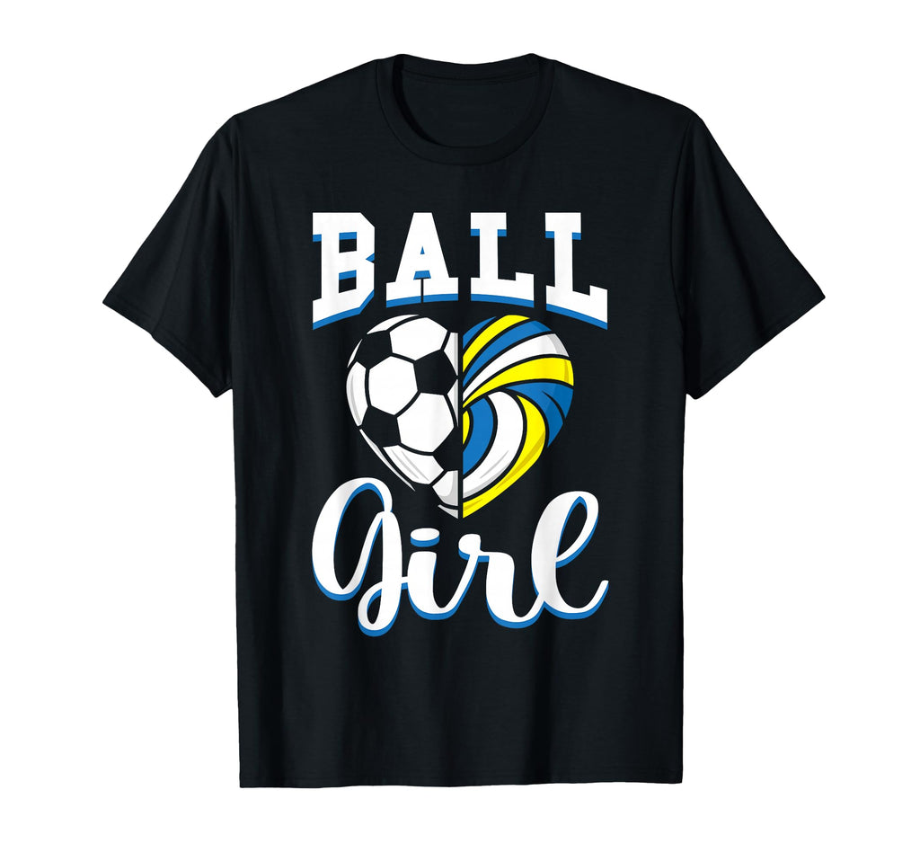 Ball Soccer Volleyball Lovers T-Shirt - Casual Everyday Wear for Adults - T-Shirt, Sweatshirt, Hoodie