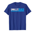 Goalie Dad Like Normal Dad But Cooler T-Shirt - Minimalist Print Unisex - T-Shirt, Sweatshirt, Hoodie