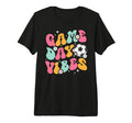 Groovy Soccer Game Day Vibes Game Day T-Shirt - Graphic Print for Adults - T-Shirt, Sweatshirt, Hoodie