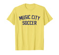 Soccer Nashville Music City Soccer T-Shirt - Minimalist Print for Adults - T-Shirt, Sweatshirt, Hoodie