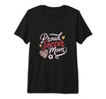 Proud Soccer Mom Leopard Family Tri Blend T-Shirt - Streetwear Style Unisex - T-Shirt, Sweatshirt, Hoodie