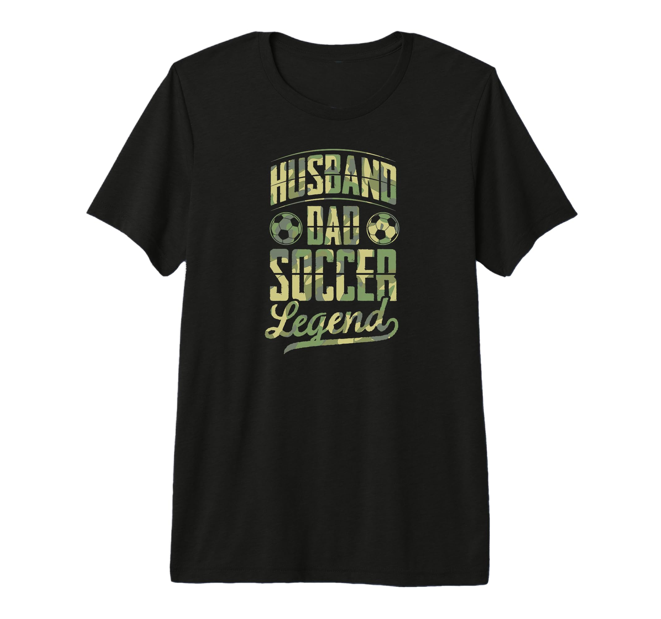 Husband Dad Soccer Legend Soccer T-Shirt - Trendy Graphic for Adults - T-Shirt, Sweatshirt, Hoodie