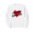 Crazy Soccer Or Hockey Goalie Red Sweatshirt - Custom Art Print Men Women - T-Shirt, Sweatshirt, Hoodie