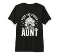 Funny Hockey Keeper Aunt Hockey Goalie T-Shirt - Minimalist Print Unisex - T-Shirt, Sweatshirt, Hoodie