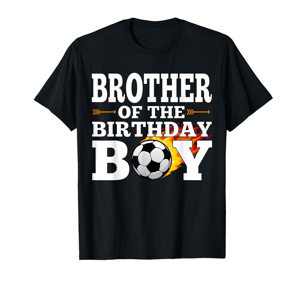 Brother Birthday Soccer Matching T-Shirt - Custom Art Print for Adults - T-Shirt, Sweatshirt, Hoodie