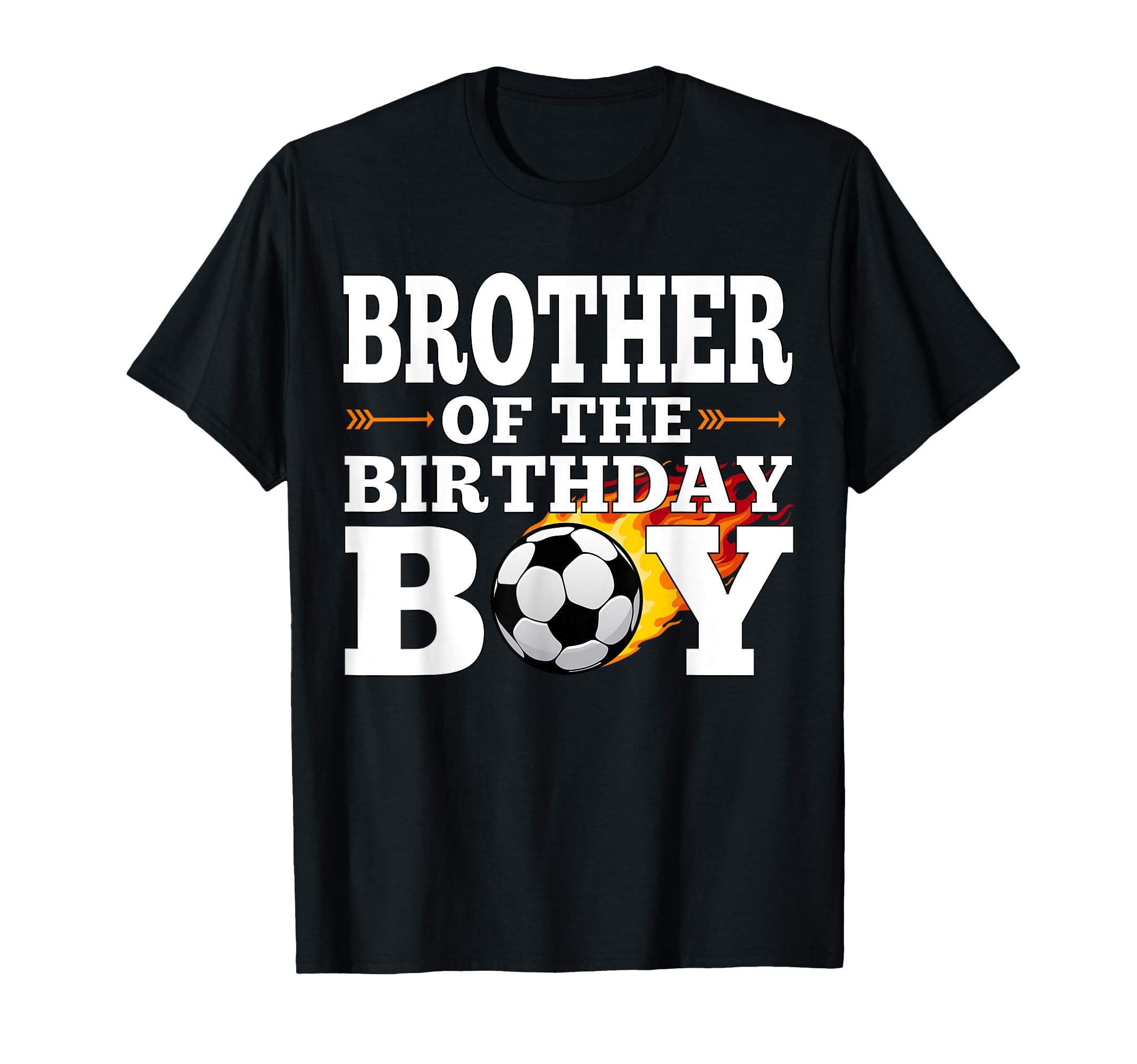 Brother Birthday Soccer Matching T-Shirt - Custom Art Print for Adults - T-Shirt, Sweatshirt, Hoodie