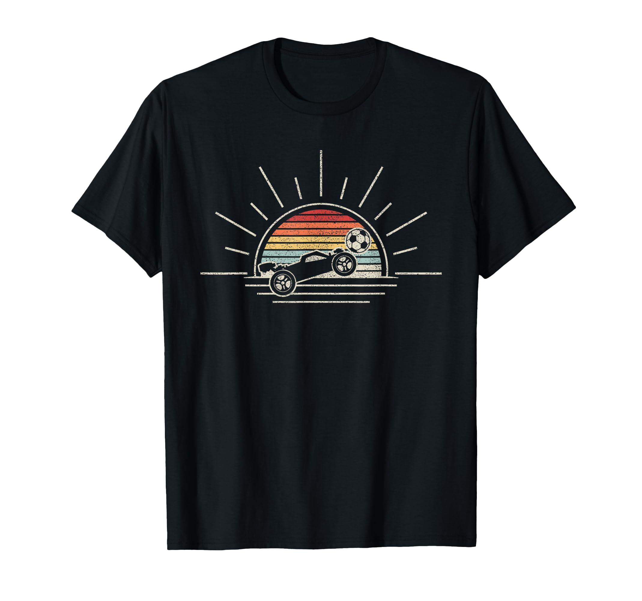 Rocket Soccer Car T-Shirt - Minimalist Print Unisex - T-Shirt, Sweatshirt, Hoodie