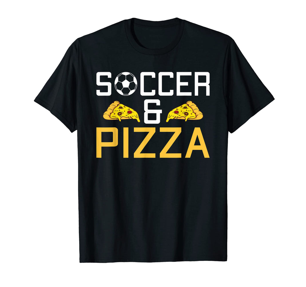 Soccer And Pizza Lover Soccer T-Shirt - Unique Graphic for Adults - T-Shirt, Sweatshirt, Hoodie