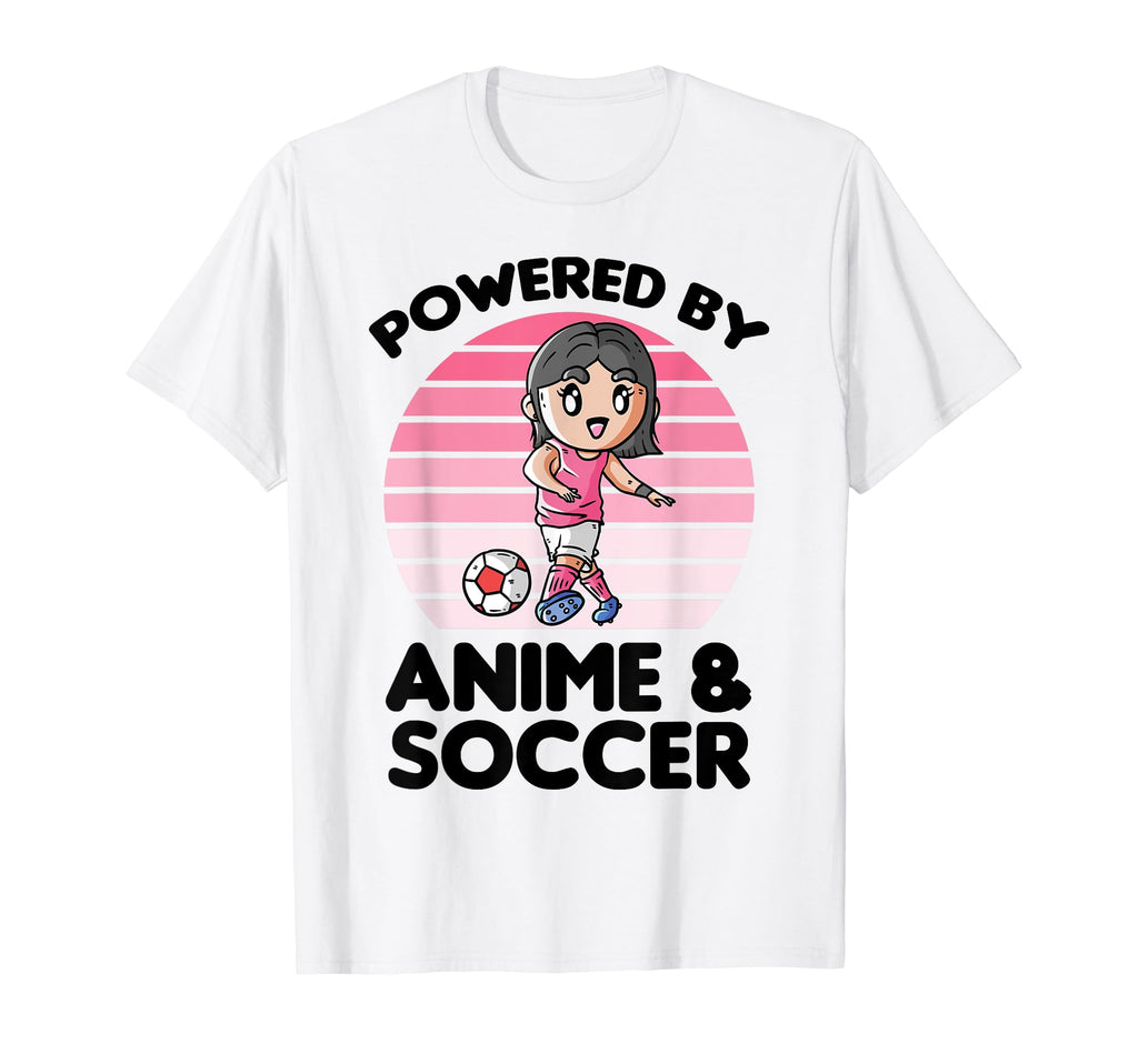 Powered Anime Soccer Anime T-Shirt - Novelty Apparel for Adults - T-Shirt, Sweatshirt, Hoodie