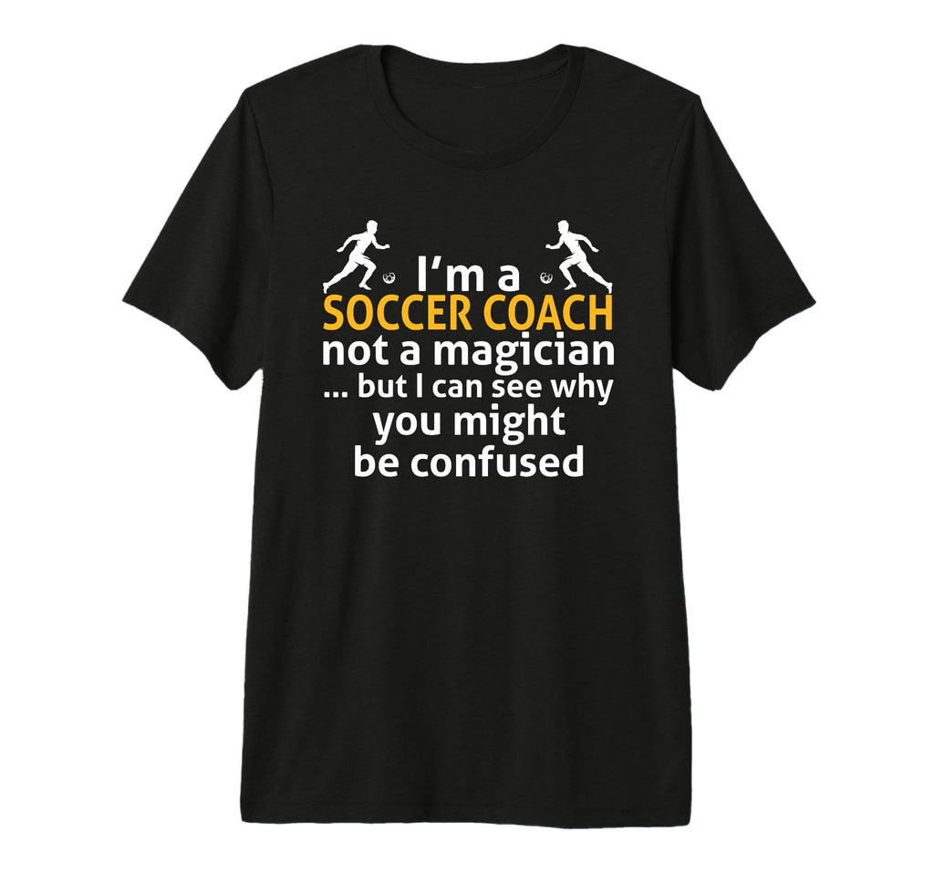 Mens Soccer Coaching Training Trainer T-Shirt - Graphic Print Men Women - T-Shirt, Sweatshirt, Hoodie