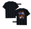 Messy Bun Hair Brown Skin Soccer Kosovo T-Shirt - Unique Graphic Men Women - T-Shirt, Sweatshirt, Hoodie