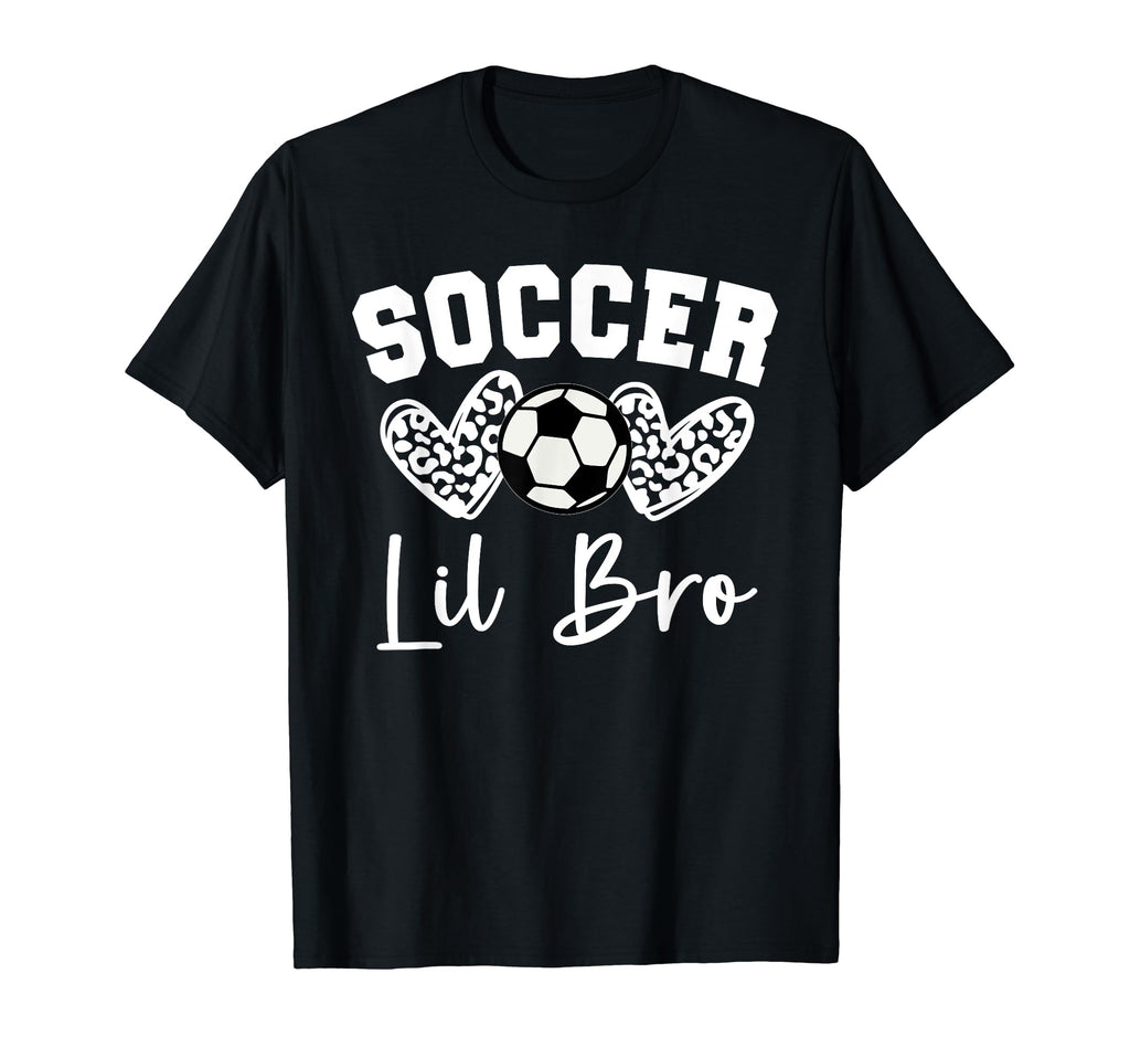 Soccer Lil Bro Matching Family Soccer T-Shirt - Unique Graphic for Adults - T-Shirt, Sweatshirt, Hoodie
