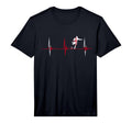 England Soccer Heartbeat Ekg Pulse T-Shirt - Custom Art Print Men Women - T-Shirt, Sweatshirt, Hoodie
