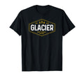 Glacier National Park Tree Hexagon T-Shirt - Casual Everyday Wear Unisex - T-Shirt, Sweatshirt, Hoodie