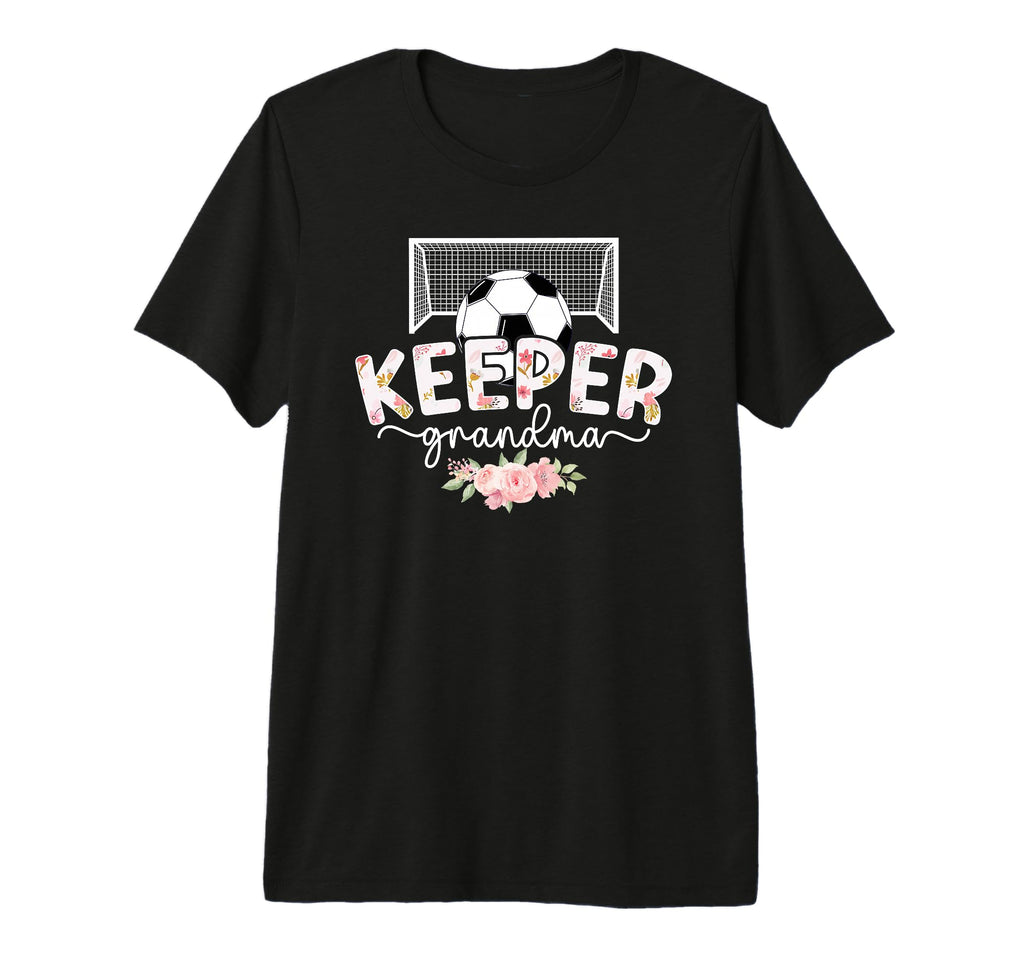 Soccer Keeper Grandma Soccer Goalie T-Shirt - Custom Art Print Unisex - T-Shirt, Sweatshirt, Hoodie