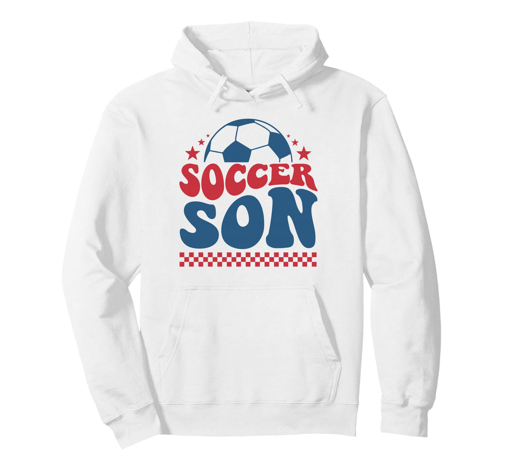 Soccer Son Soccer Fan Support Soccer Hoodie - Custom Art Print Men Women - T-Shirt, Sweatshirt, Hoodie