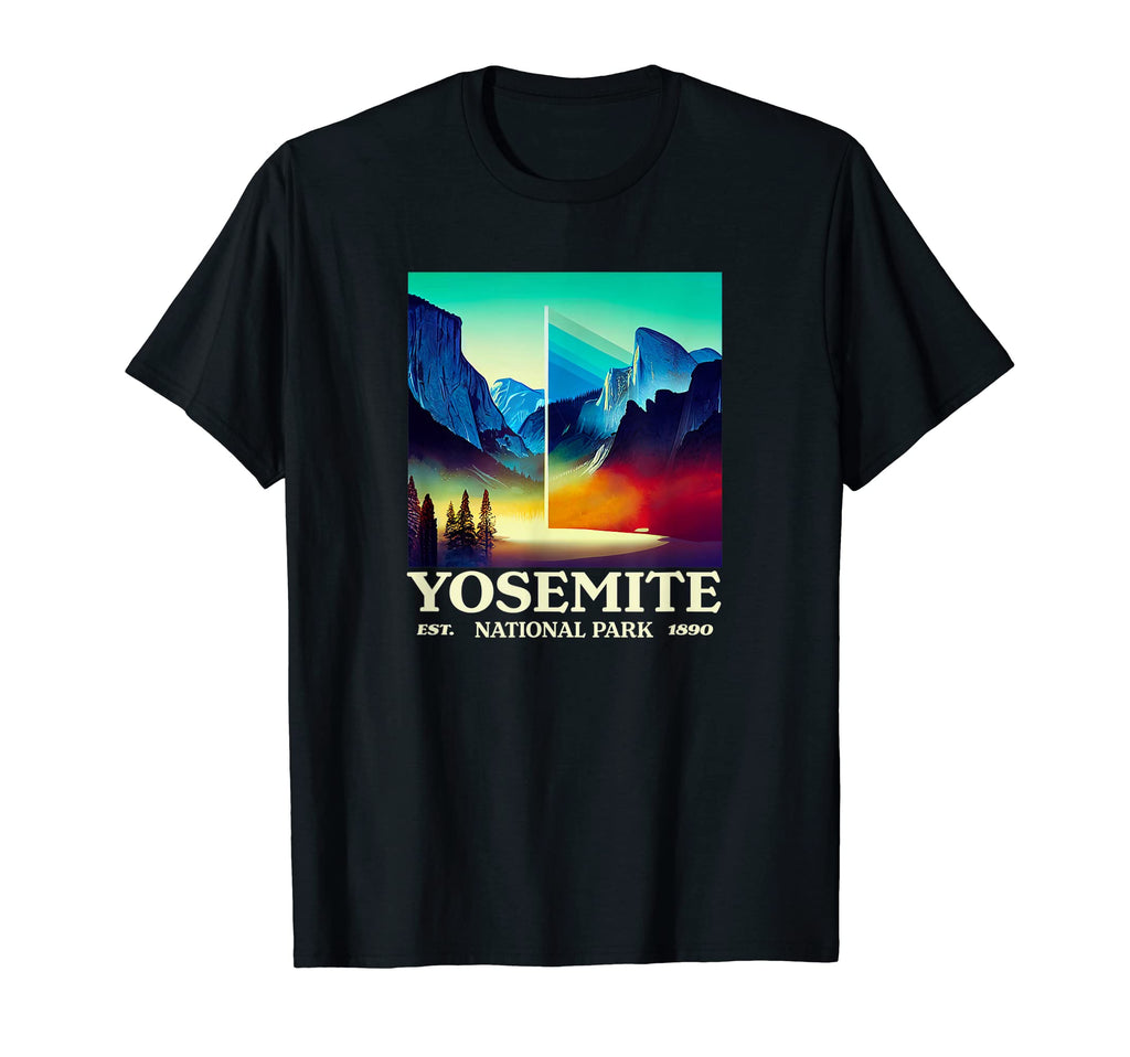 Yosemite Yosemite National Park T-Shirt - Unique Graphic Men Women - T-Shirt, Sweatshirt, Hoodie