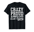 Crazy Proud Hockey Goalie Granny T-Shirt - Fun Novelty Design Men Women - T-Shirt, Sweatshirt, Hoodie