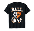 Ball Soccer Basketball Lovers Gifts T-Shirt - Custom Art Print for Adults - T-Shirt, Sweatshirt, Hoodie