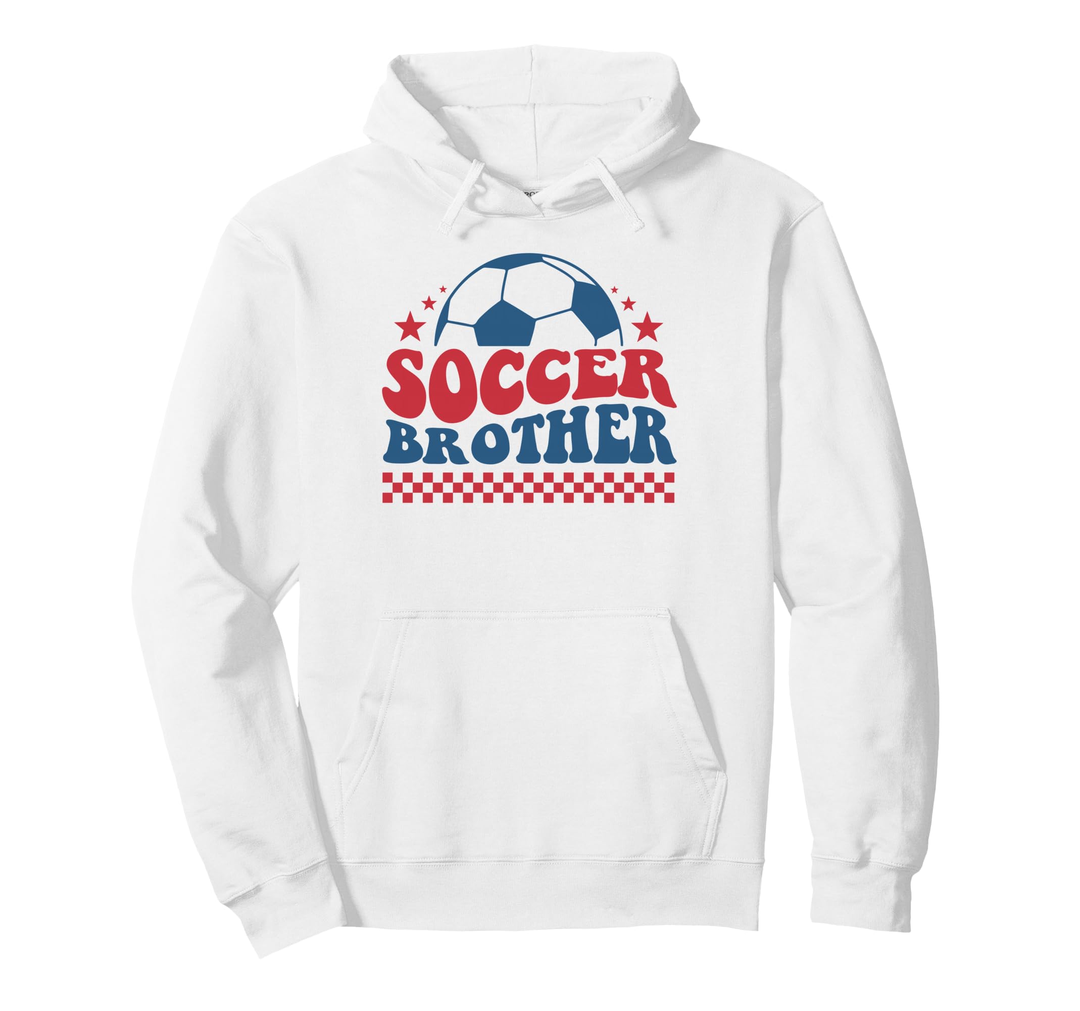 Soccer Brother Soccer Lil Bro Support Hoodie - Casual Everyday Wear Unisex - T-Shirt, Sweatshirt, Hoodie