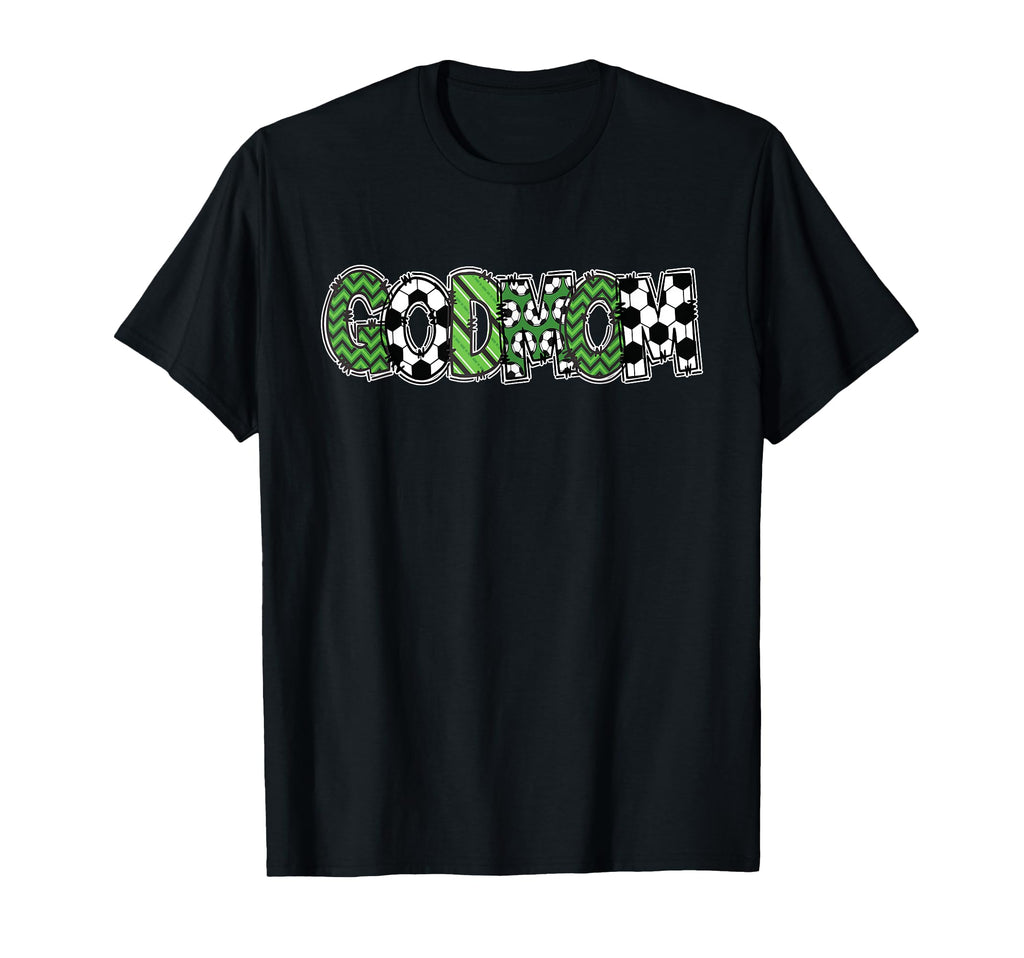 Soccer Mommy Godmom Birthday Party T-Shirt - Casual Everyday Wear Unisex - T-Shirt, Sweatshirt, Hoodie
