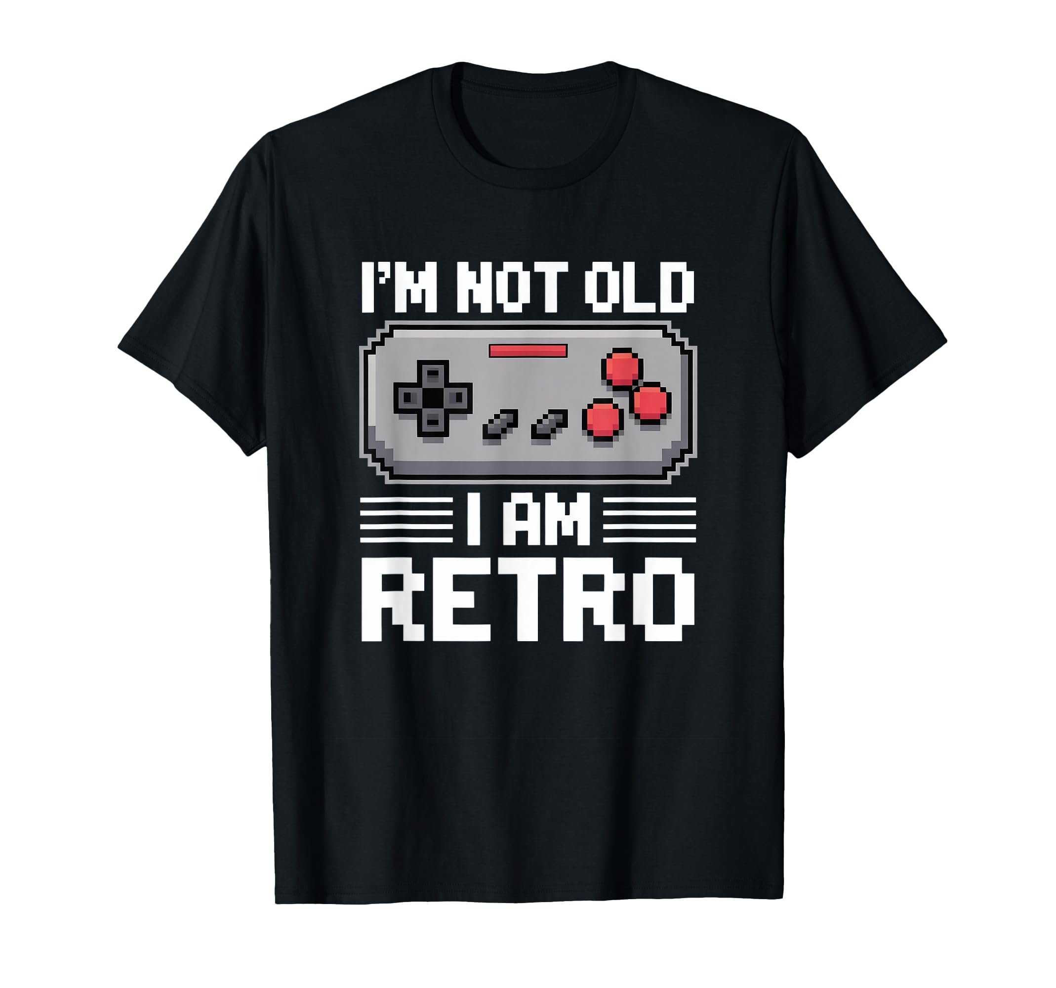 Video Gaming Joystick Im Not Old Im T-Shirt - Aesthetic Graphic for Adults - T-Shirt, Sweatshirt, Hoodie