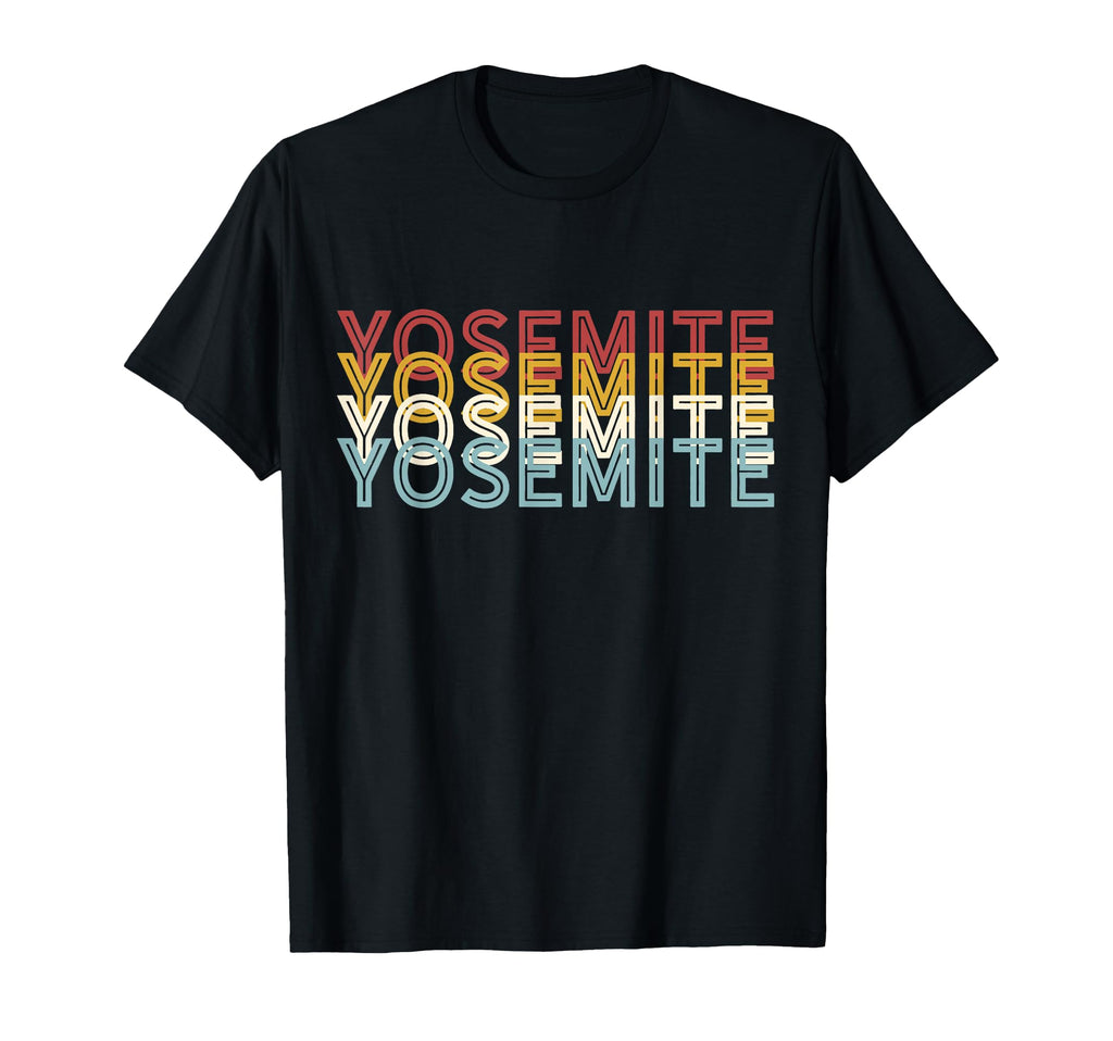 70S Usa Yosemite National Park T-Shirt - Minimalist Print for Adults - T-Shirt, Sweatshirt, Hoodie