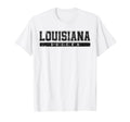 Louisiana Soccer Tees Tanks Tops Hoodie - Casual Everyday Wear Unisex - T-Shirt, Sweatshirt, Hoodie