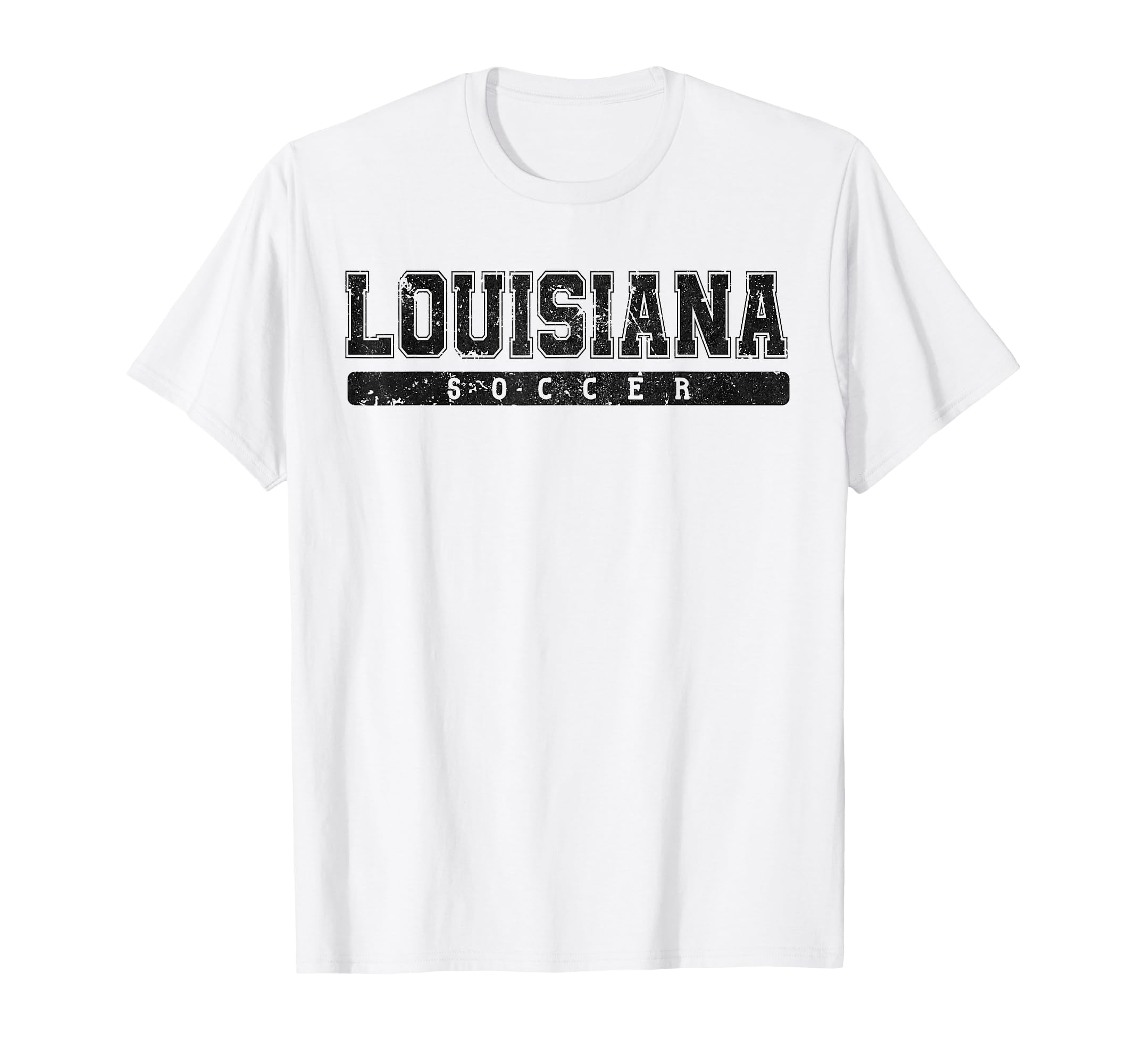Louisiana Soccer Tees Tanks Tops Hoodie - Casual Everyday Wear Unisex - T-Shirt, Sweatshirt, Hoodie