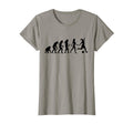 Human Evolution Soccer Female T-Shirt - Fun Novelty Design Men Women - T-Shirt, Sweatshirt, Hoodie