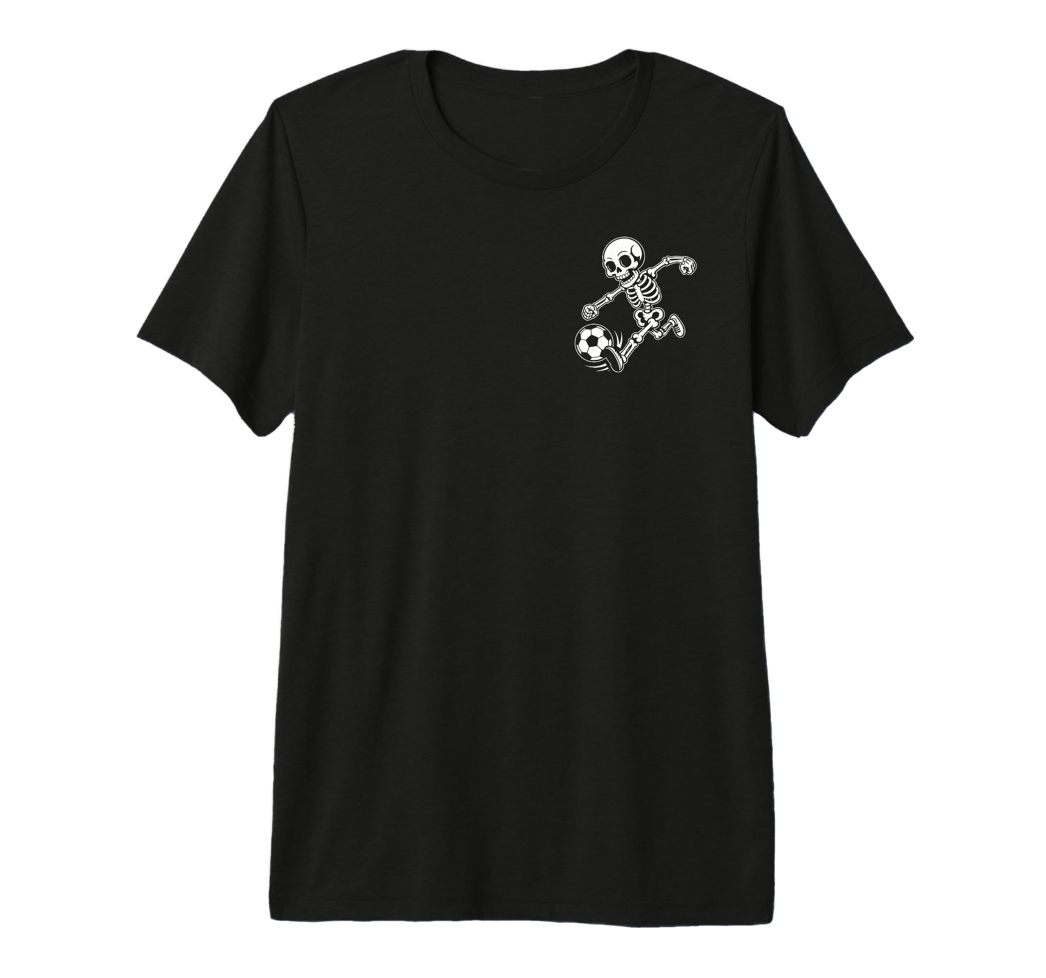 Skeleton Soccer Enthusiast Funny T-Shirt - Casual Everyday Wear Unisex - T-Shirt, Sweatshirt, Hoodie