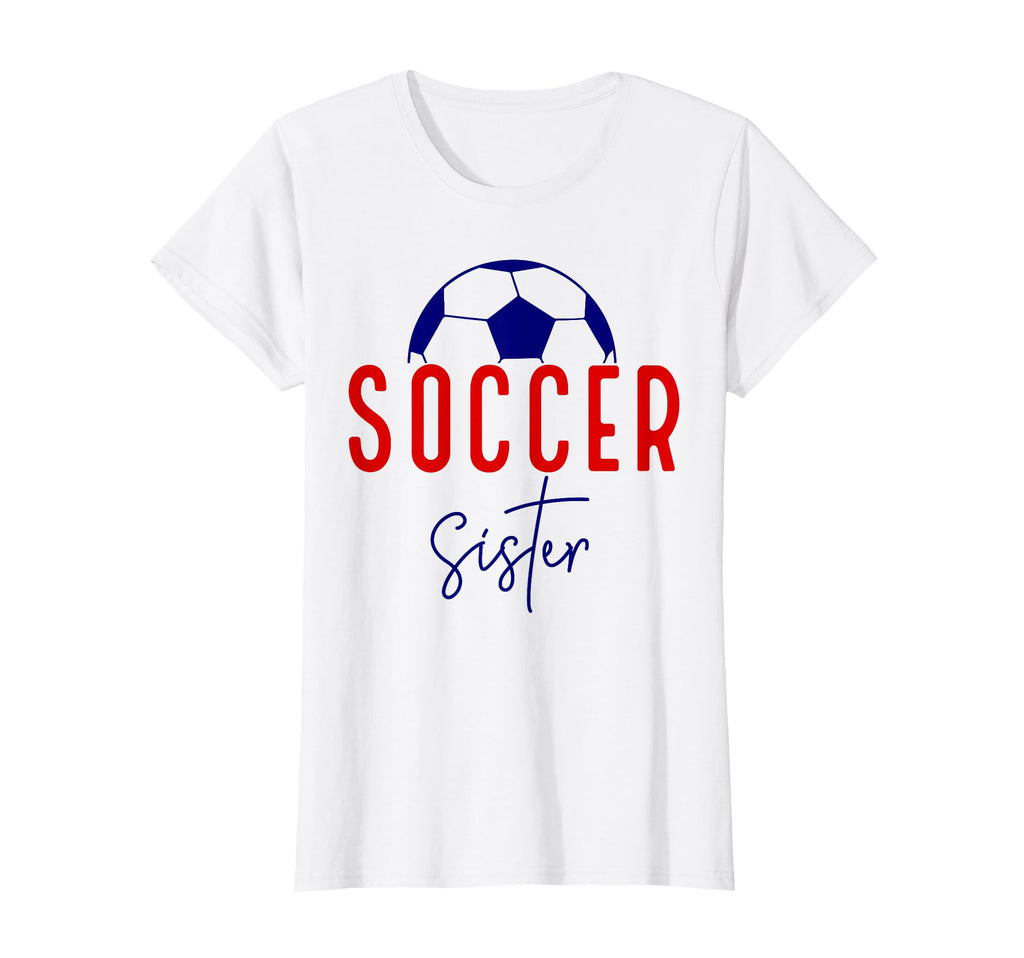 Soccer Sister Soccer Lil Sis T-Shirt - Casual Everyday Wear for Adults - T-Shirt, Sweatshirt, Hoodie