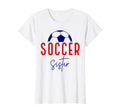 Soccer Sister Soccer Lil Sis Soccer T-Shirt - Graphic Print for Adults - T-Shirt, Sweatshirt, Hoodie