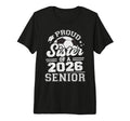 Proud Sister 2026 Senior Soccer Ball T-Shirt - Novelty Apparel Unisex - T-Shirt, Sweatshirt, Hoodie