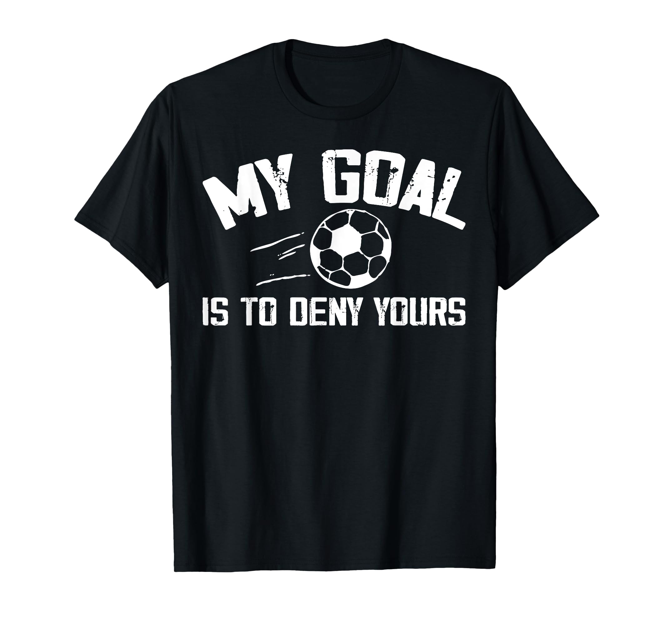Soccer Goalie Art Gag Soccer Player T-Shirt - Custom Art Print for Adults - T-Shirt, Sweatshirt, Hoodie