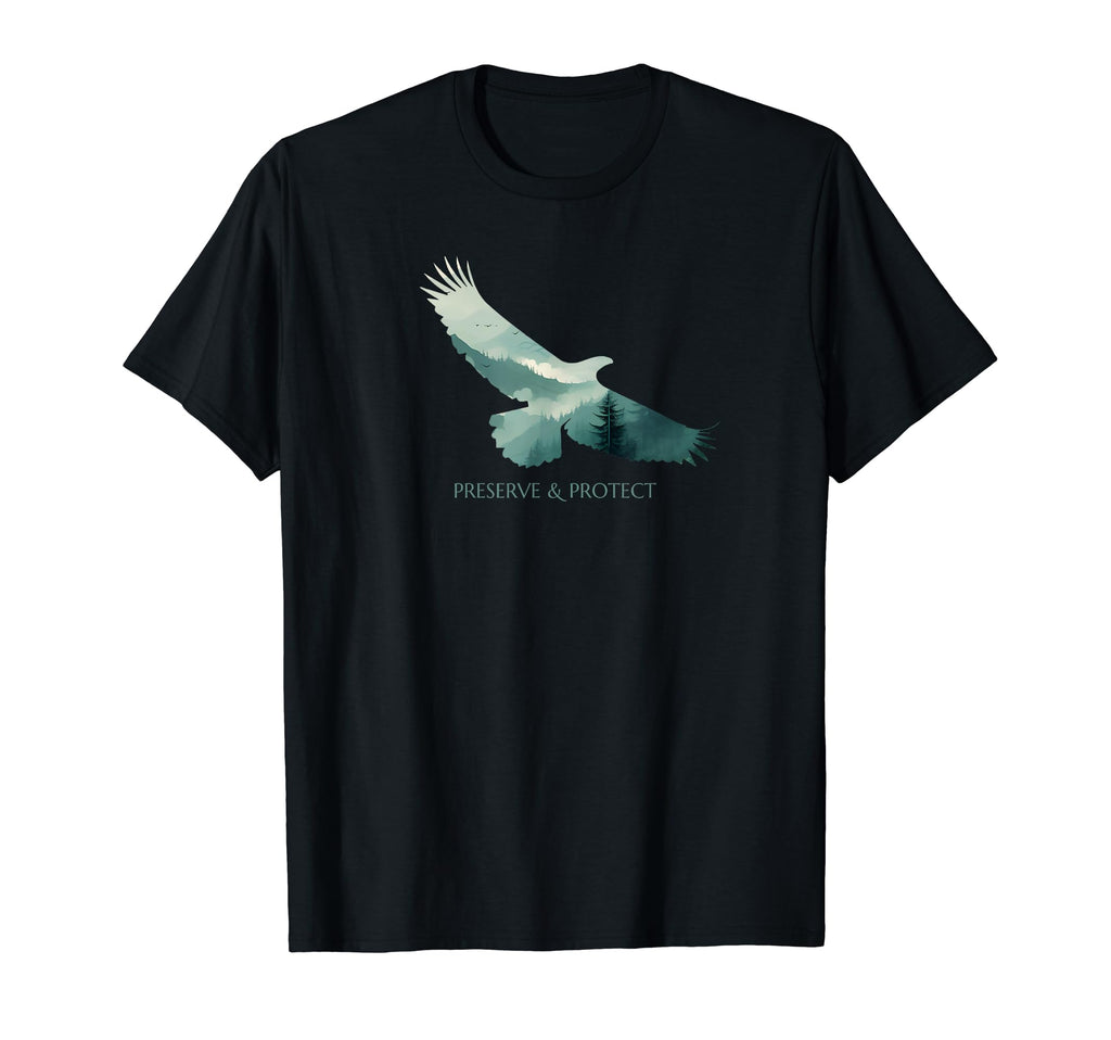 Preserve Protect National Park T-Shirt - Minimalist Print Men Women - T-Shirt, Sweatshirt, Hoodie