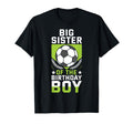 Big Sister Birthday Soccer Player T-Shirt - Custom Art Print for Adults - T-Shirt, Sweatshirt, Hoodie