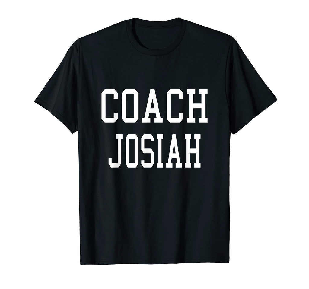 Coach Josiah Custom Football Soccer T-Shirt - Aesthetic Graphic Unisex - T-Shirt, Sweatshirt, Hoodie