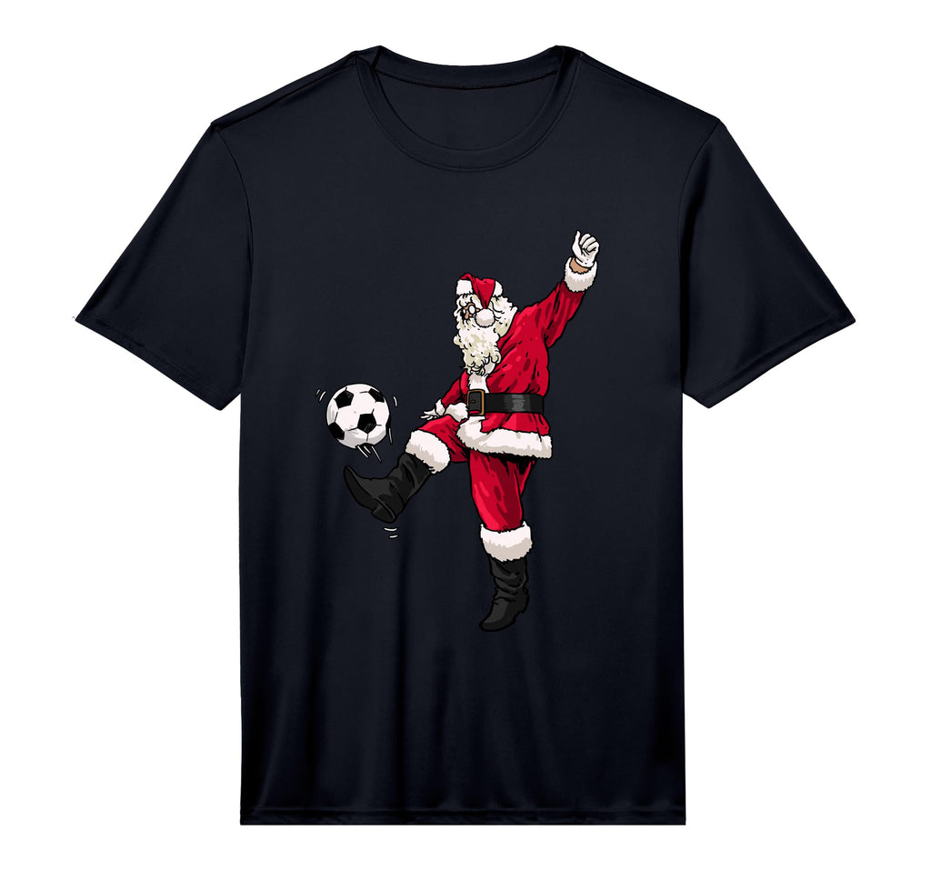 Santa Soccer Shirts Soccer Lover T-Shirt - Aesthetic Graphic for Adults - T-Shirt, Sweatshirt, Hoodie