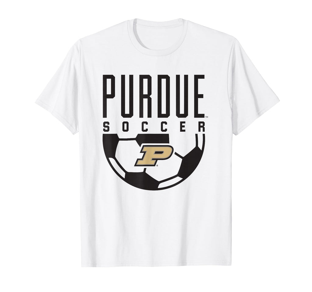 Purdue University Boilermakers Soccer T-Shirt - Novelty Apparel for Adults - T-Shirt, Sweatshirt, Hoodie