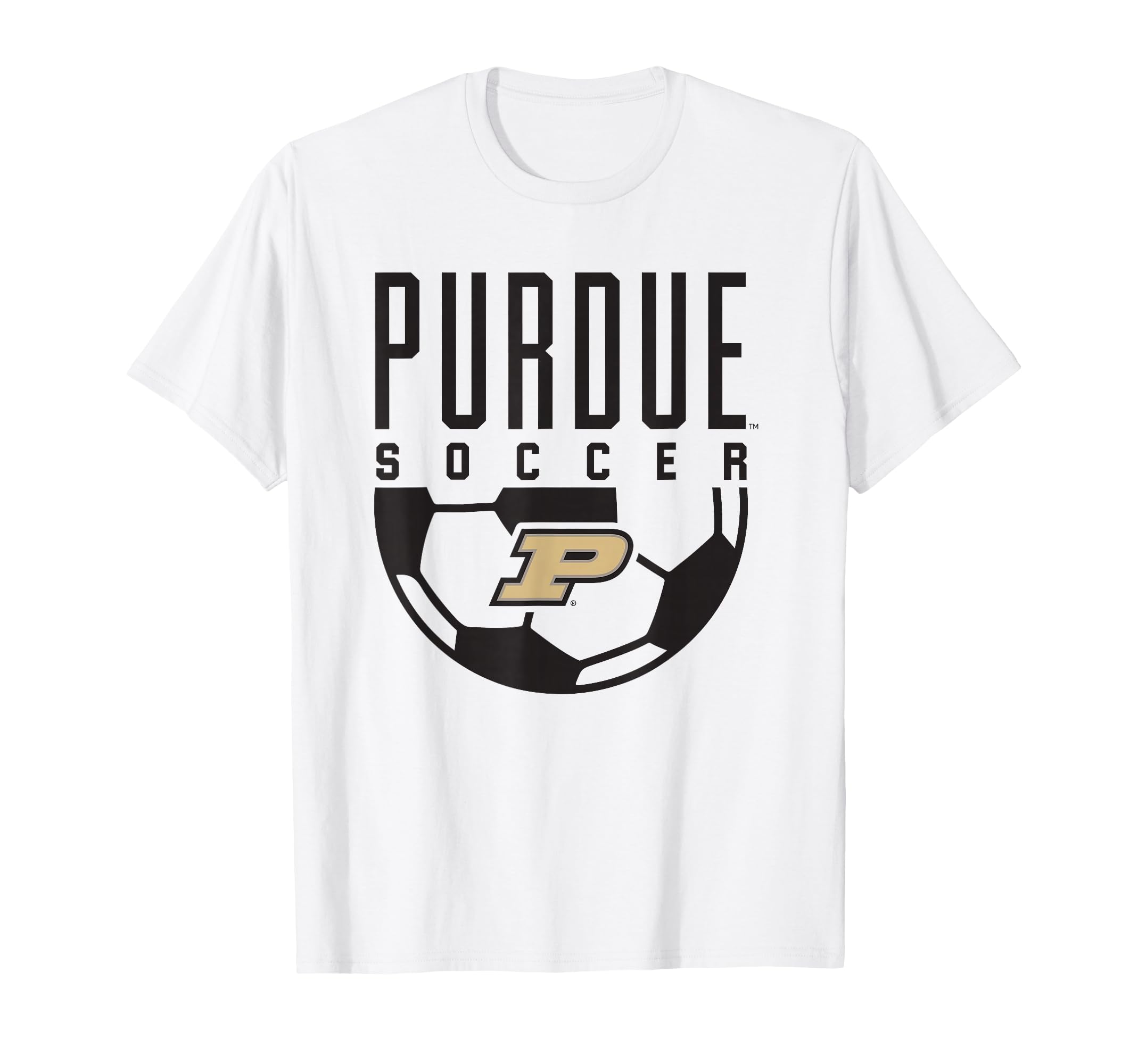 Purdue University Boilermakers Soccer T-Shirt - Novelty Apparel for Adults - T-Shirt, Sweatshirt, Hoodie