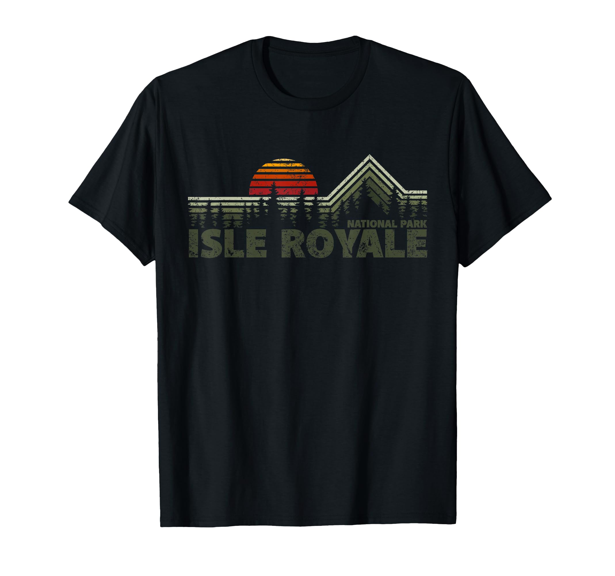 Isle Royale National Park Nature T-Shirt - Trendy Graphic Men Women - T-Shirt, Sweatshirt, Hoodie