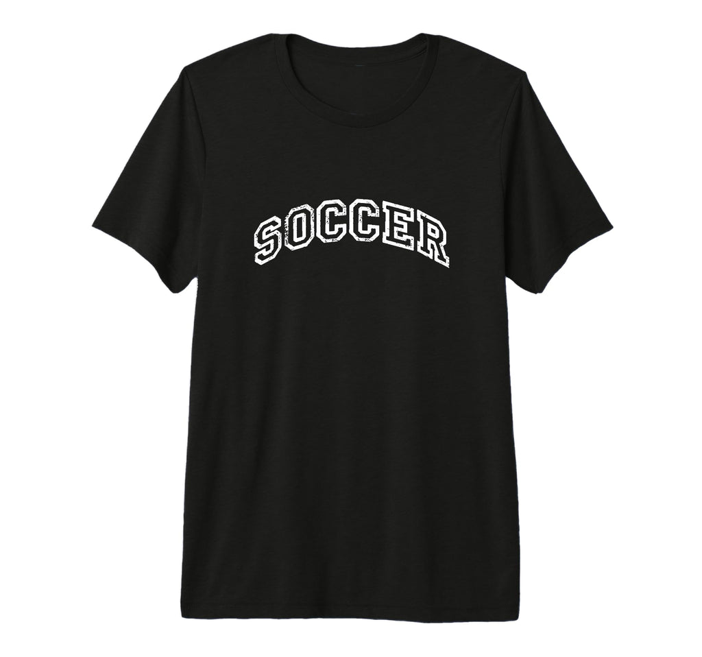 Soccer Minimalist Inspired Varsity T-Shirt - Custom Art Print for Adults - T-Shirt, Sweatshirt, Hoodie