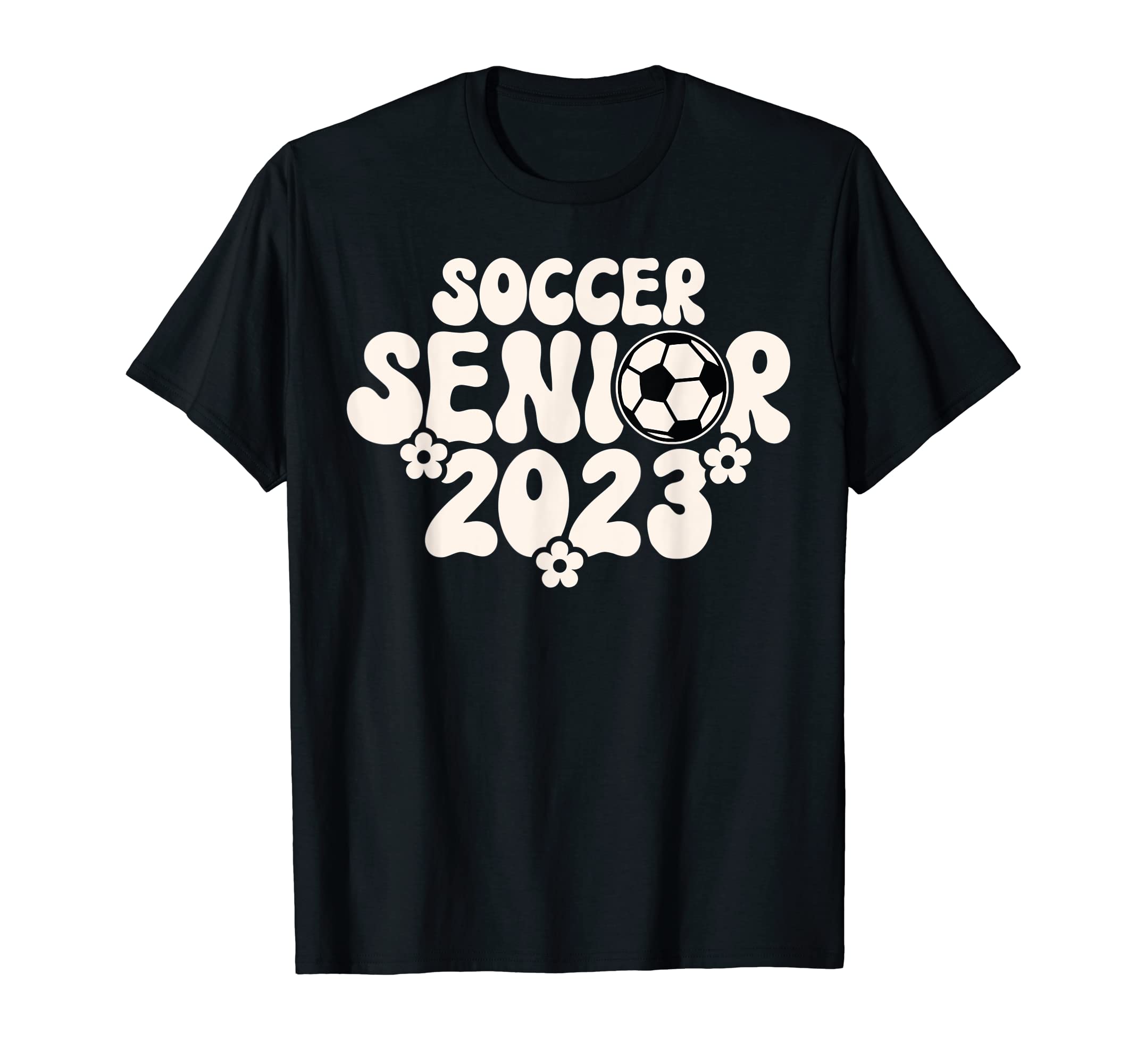 Groovy Class 2023 Graduation Soccer T-Shirt - Trendy Graphic Men Women - T-Shirt, Sweatshirt, Hoodie