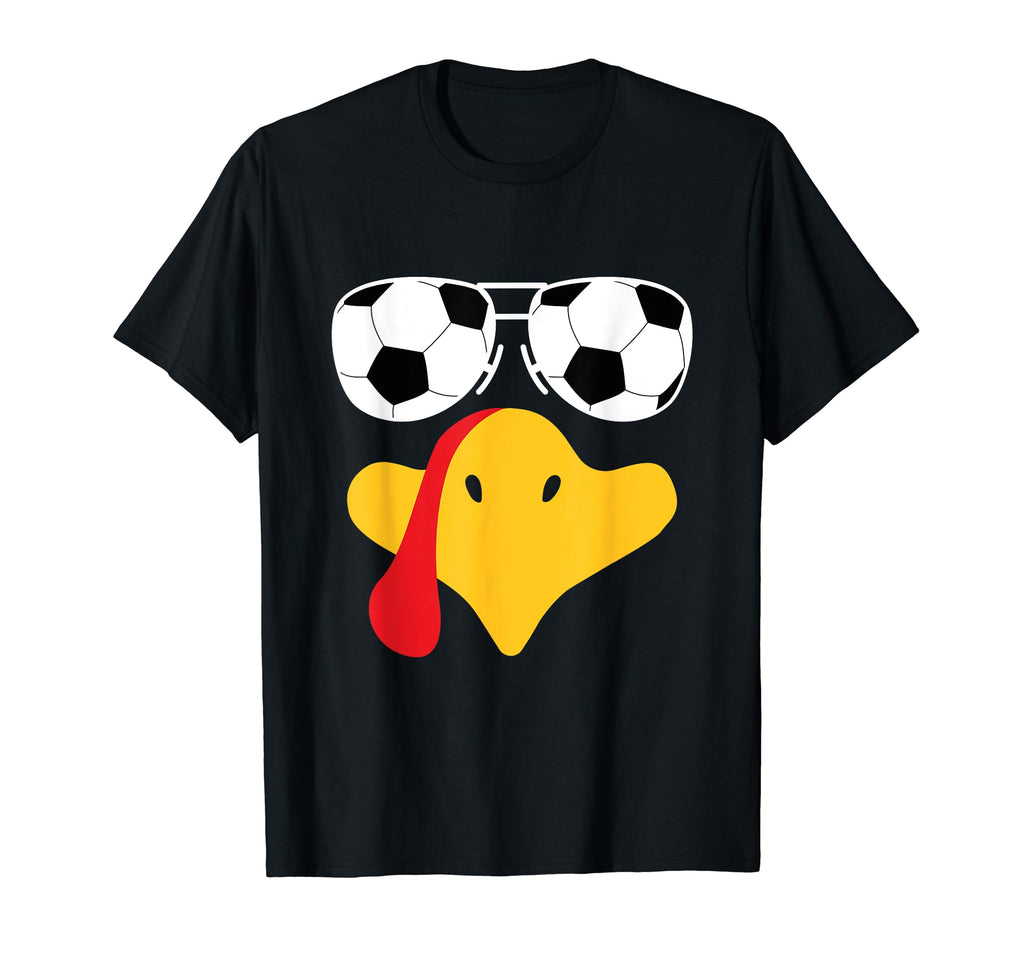 Turkey Soccer Sunglasses Turkey Happy T-Shirt - Trendy Graphic Unisex - T-Shirt, Sweatshirt, Hoodie